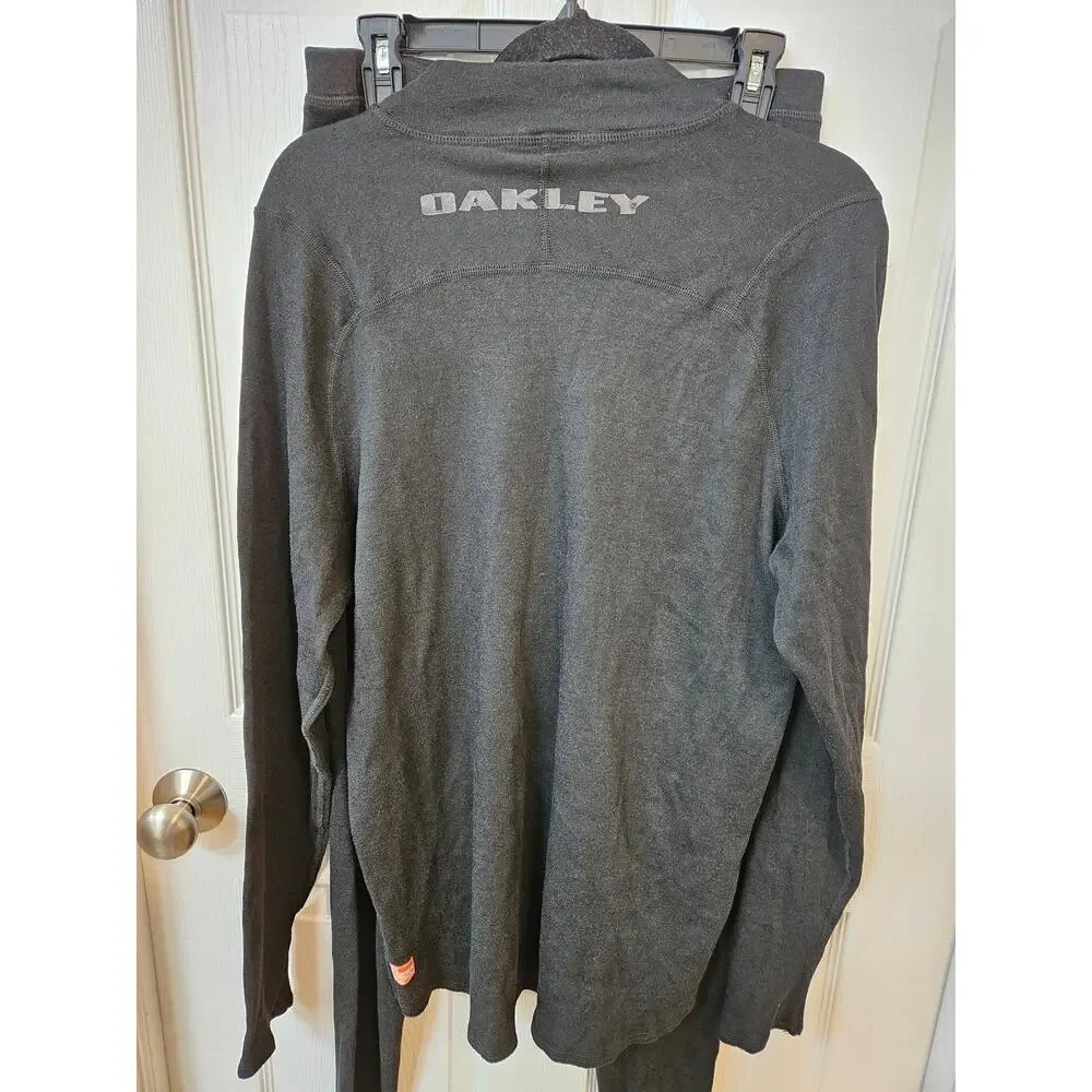 Oakley CarbonX XL Flame Resistant FR Base Layer Set Top Pants Racing Black